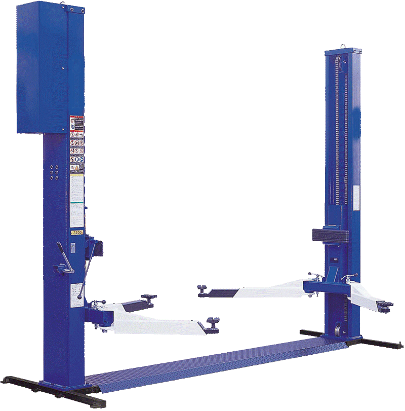 KEYS TWO POST LIFT(CHAIN TYPE) SL-32TO/TW