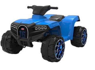 Blue ATV toy car