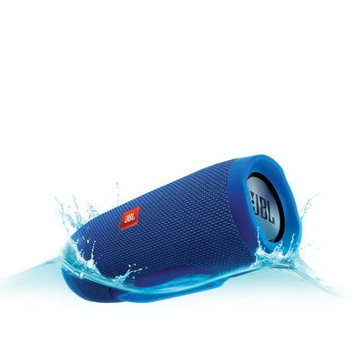 JBL Charge 3 Waterproof Portable Bluetooth Speaker Blue