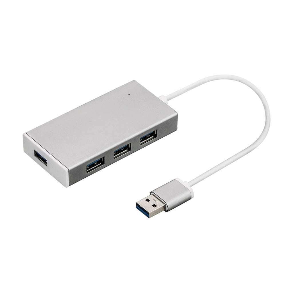 Aluminum 4 Port USB3.0 Hub