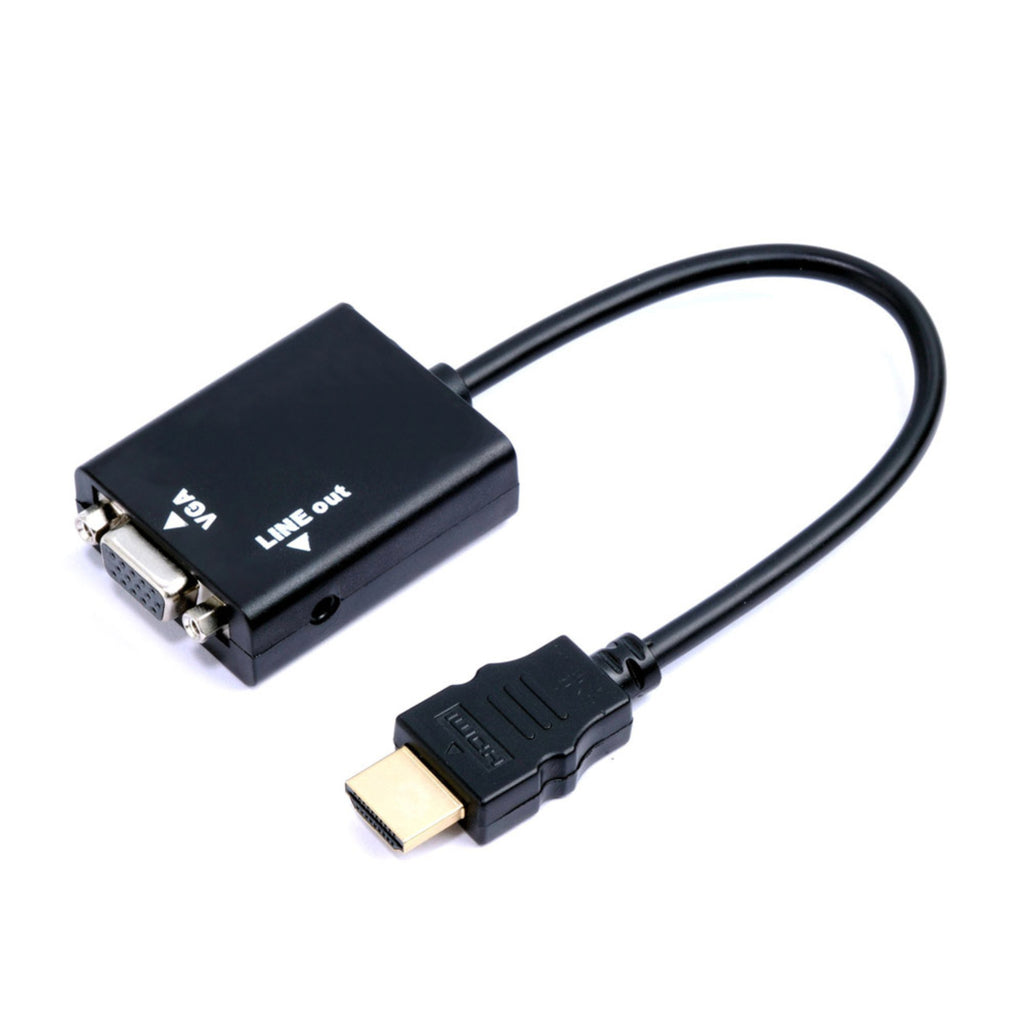 HDMI to VGA Cable with Audio output