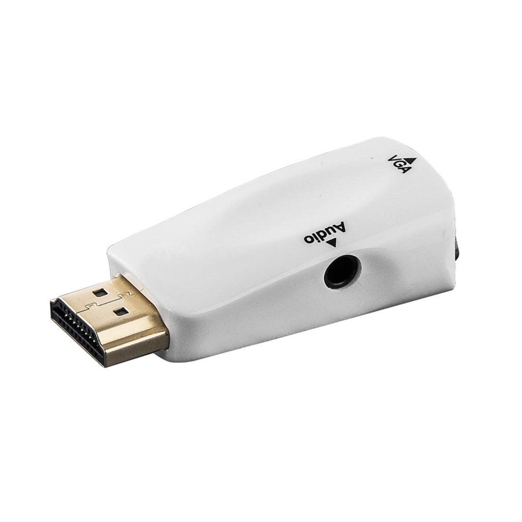 HDMI to VGA Adapter with Audio output 50.8 x 22.9 x 15mm