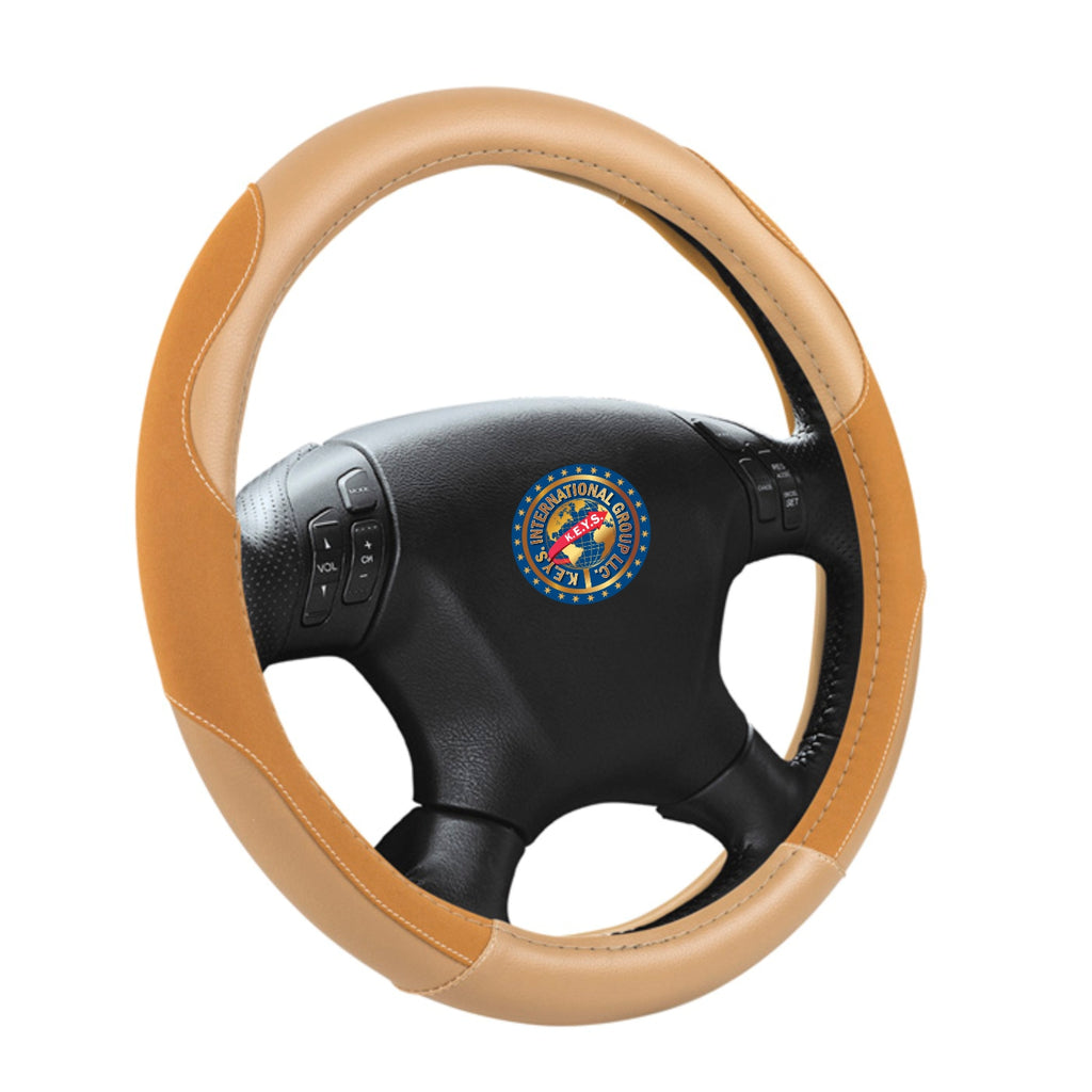 Steering Wheel Cover - TAN - KEYSL1098