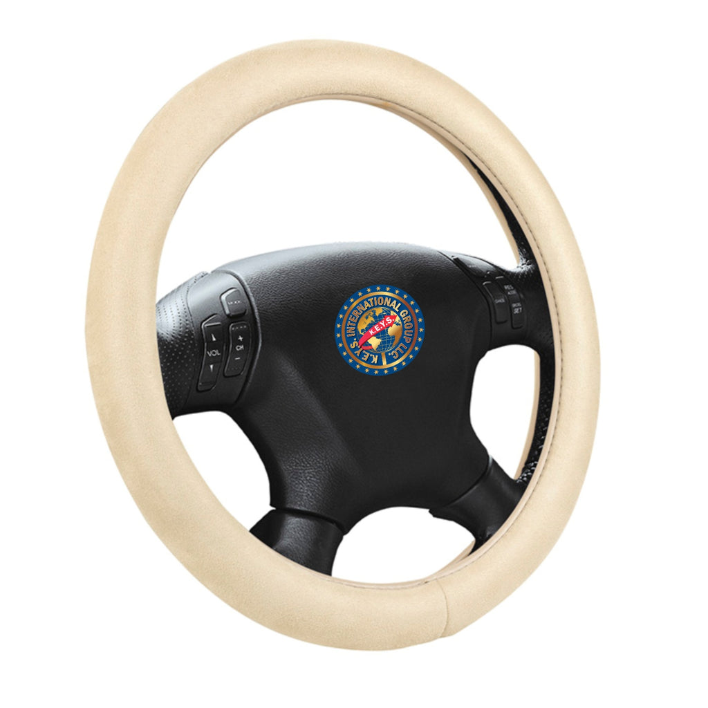 Steering Wheel Cover - CREAM - KEYSL1100