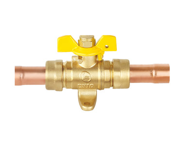 Ball valve for gas, T handle LL1023A